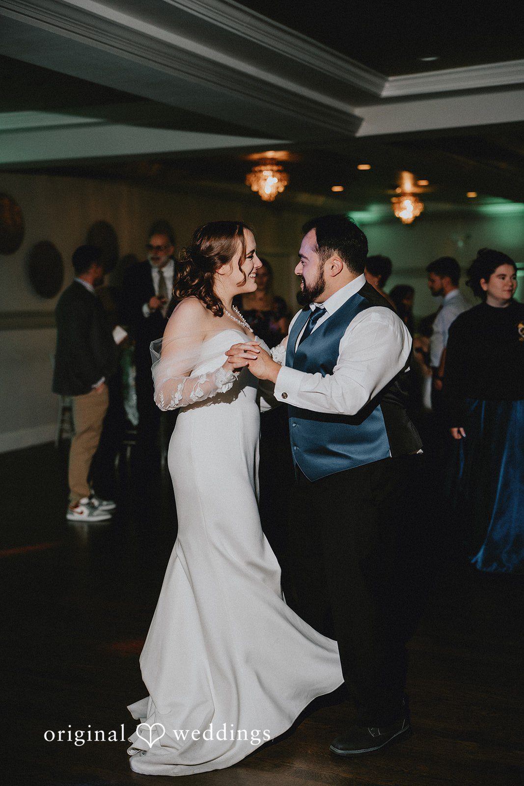 Mary + Ryan Couple enjoying and dancing at their reception