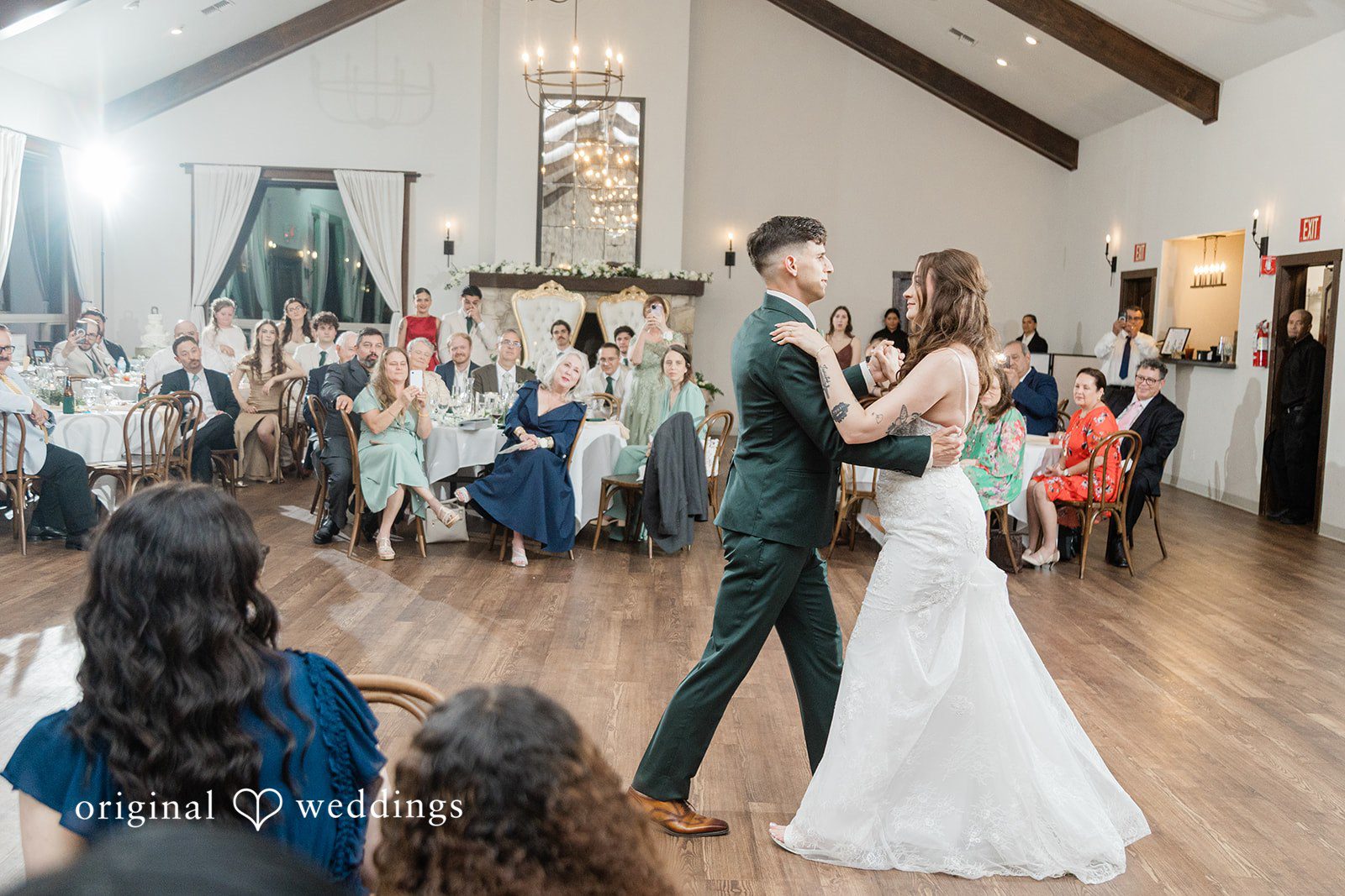 Gavin + Kayleigh The couple takes their first dance