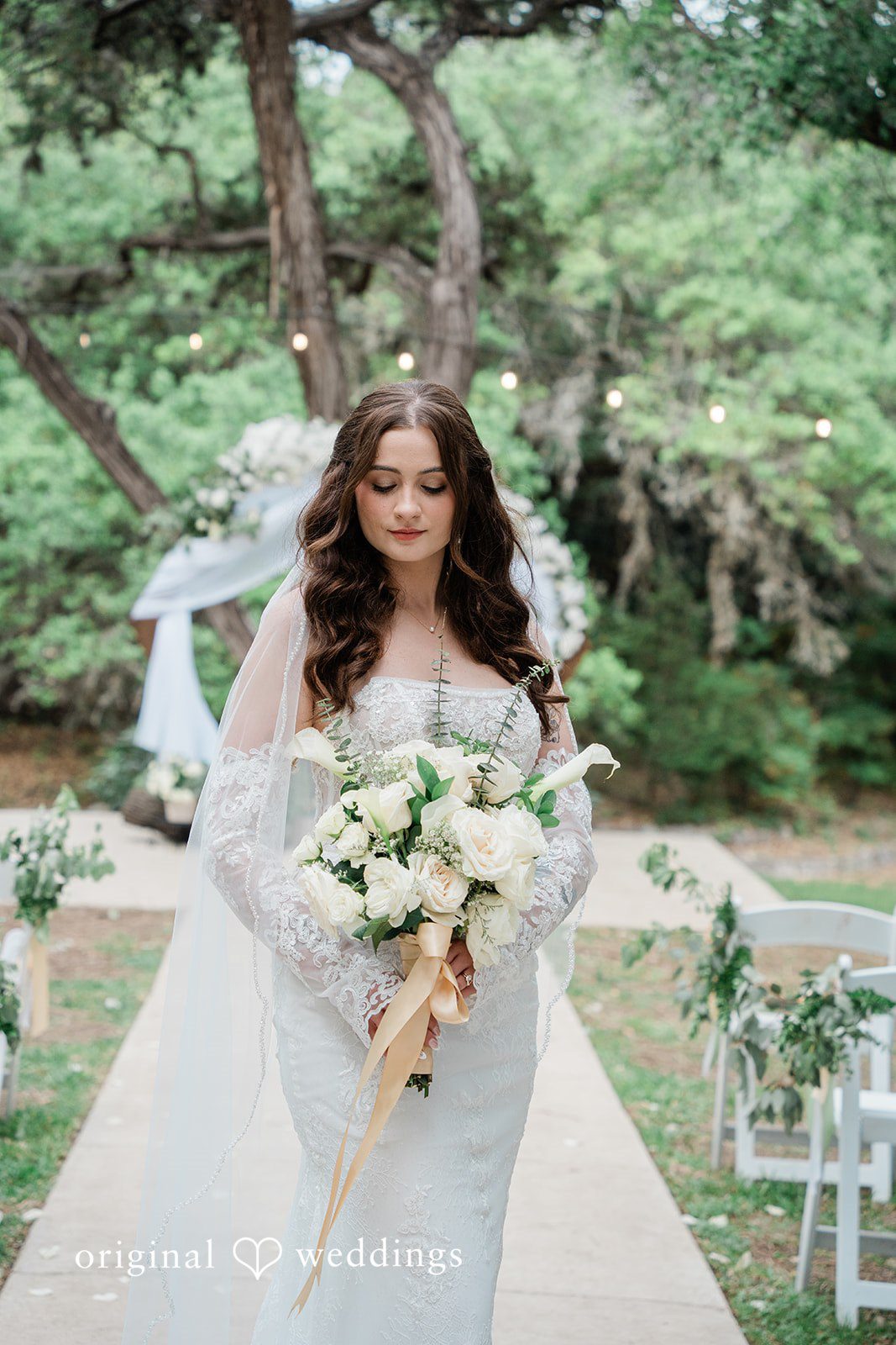 Gavin + Kayleigh Pretty bride at Scenic Springs