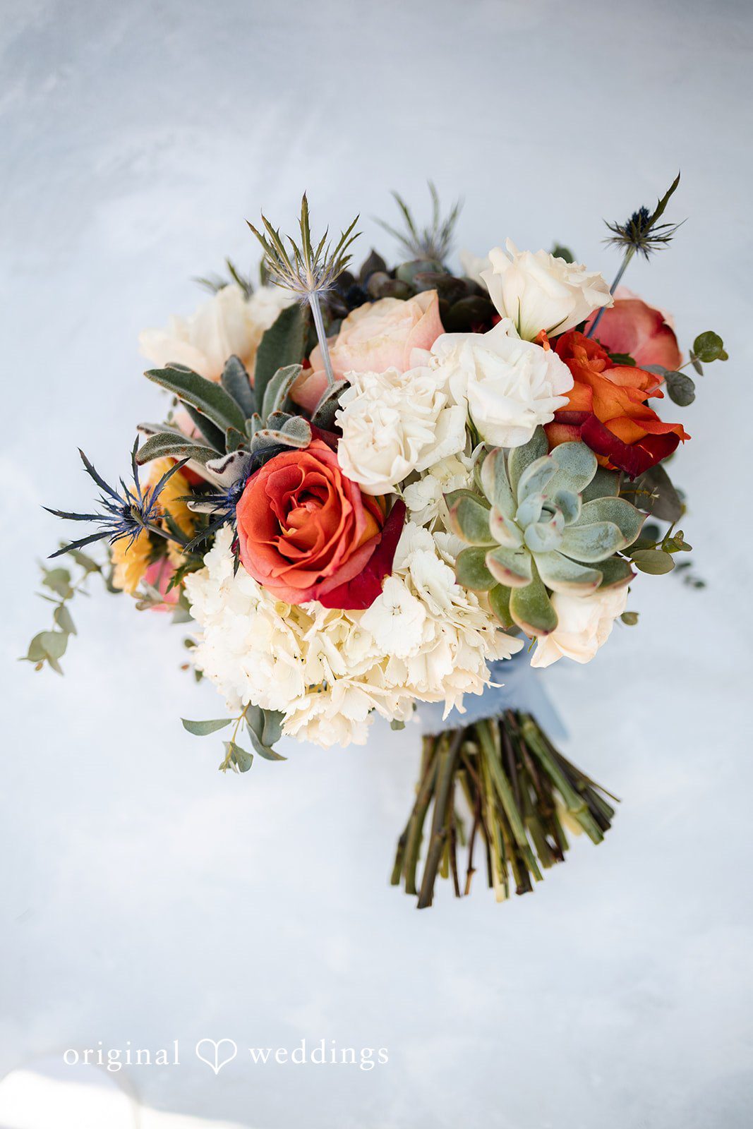 Flower bouquet picture by San Antonio wedding photographers