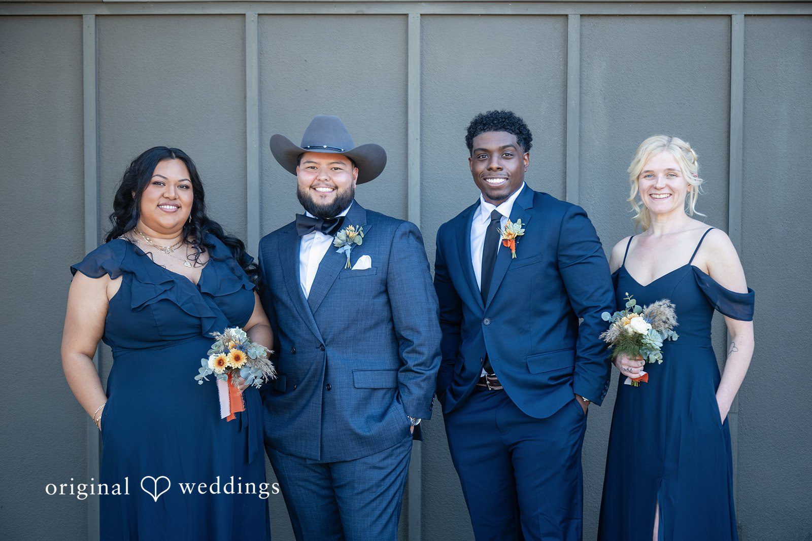 Beautiful picture of groom with guests