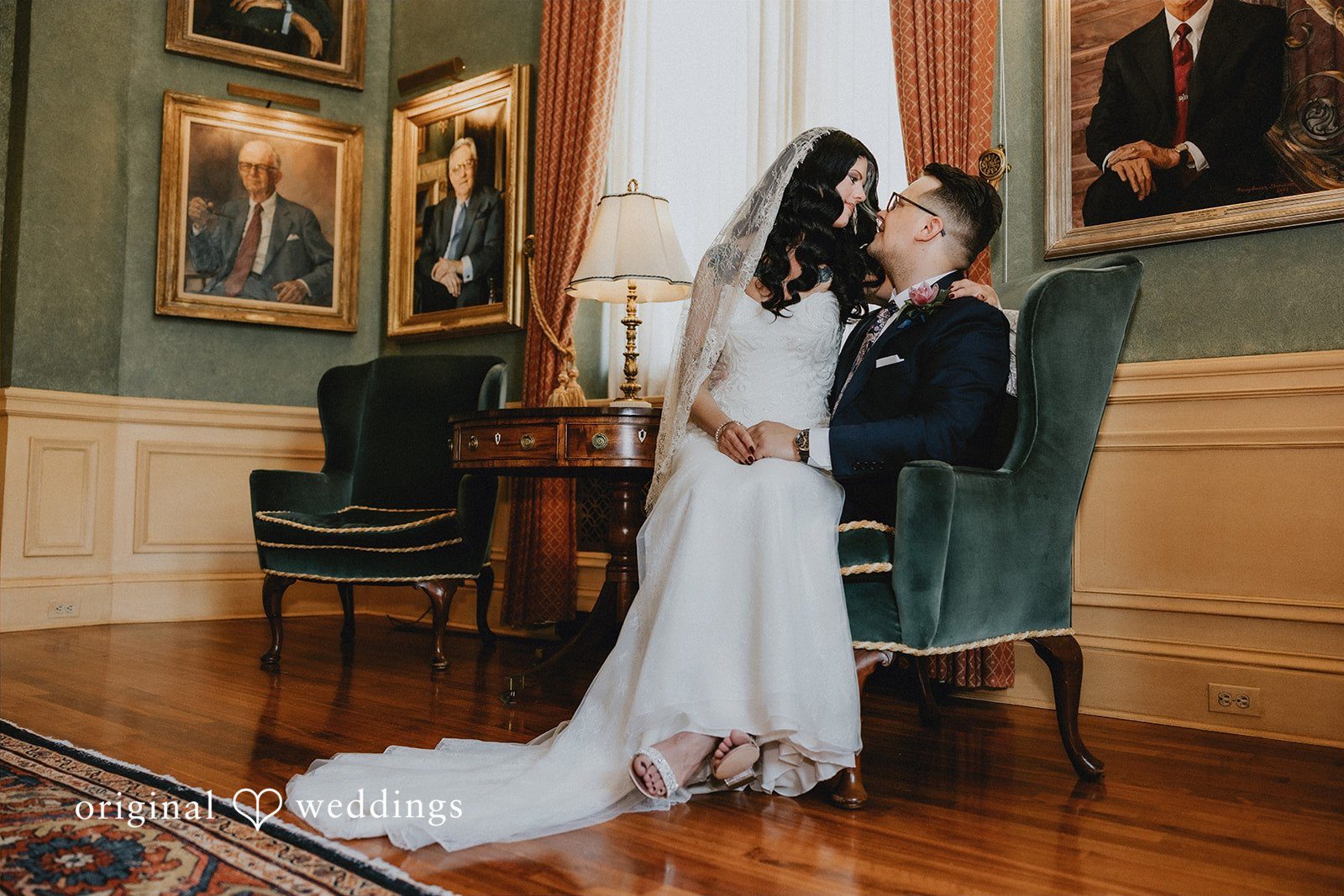 Daniel + Erica Emotional first look moment between the bride and groom