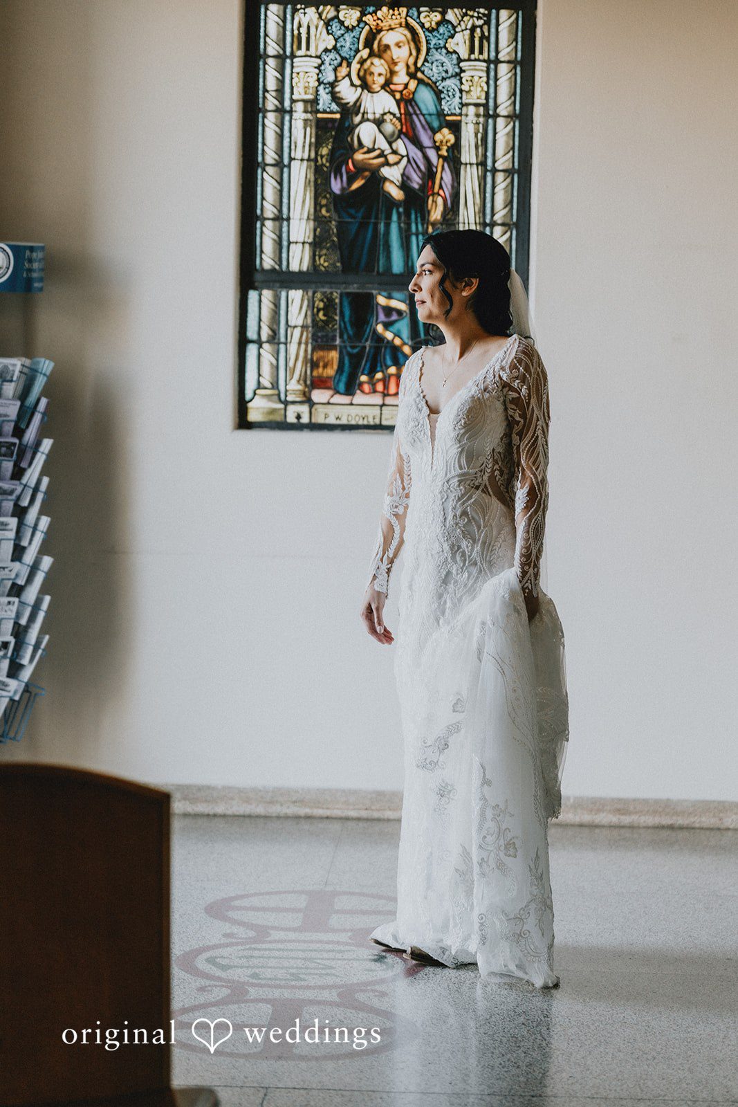 Lovely portrait of bride at Sierra La Verne