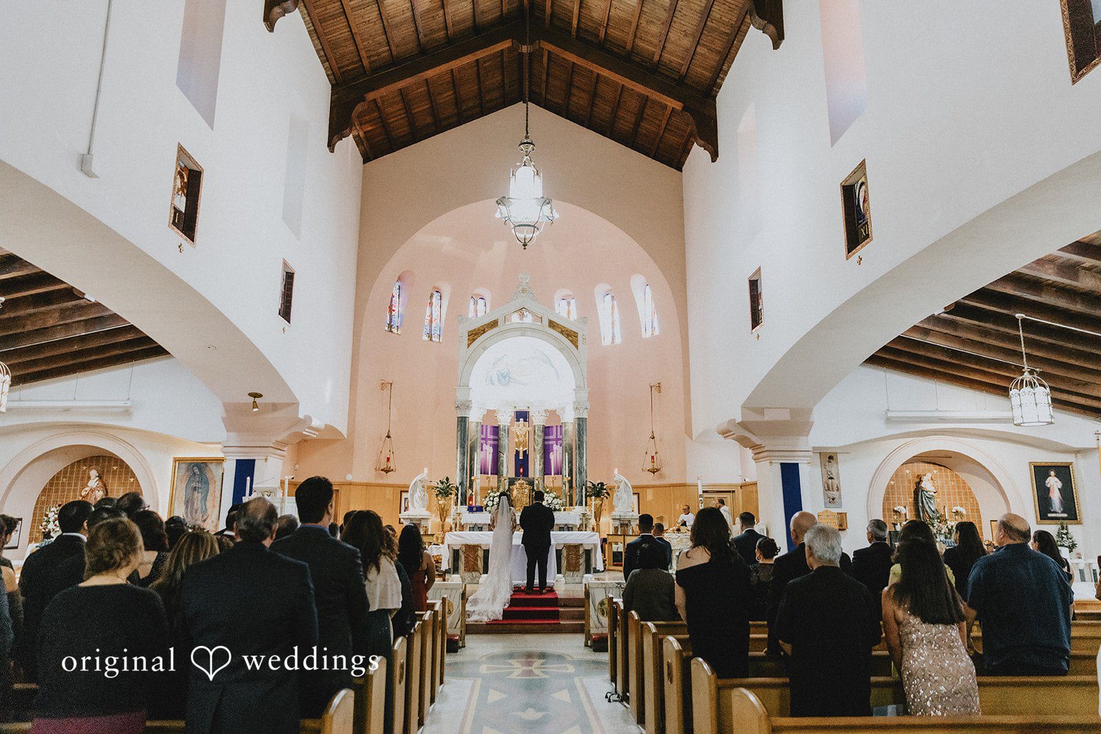 Beautiful ceremony moment at Sierra La Verne