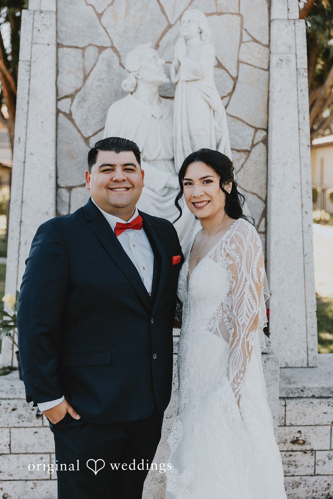 Lovely picture of couple at Sierra La Verne