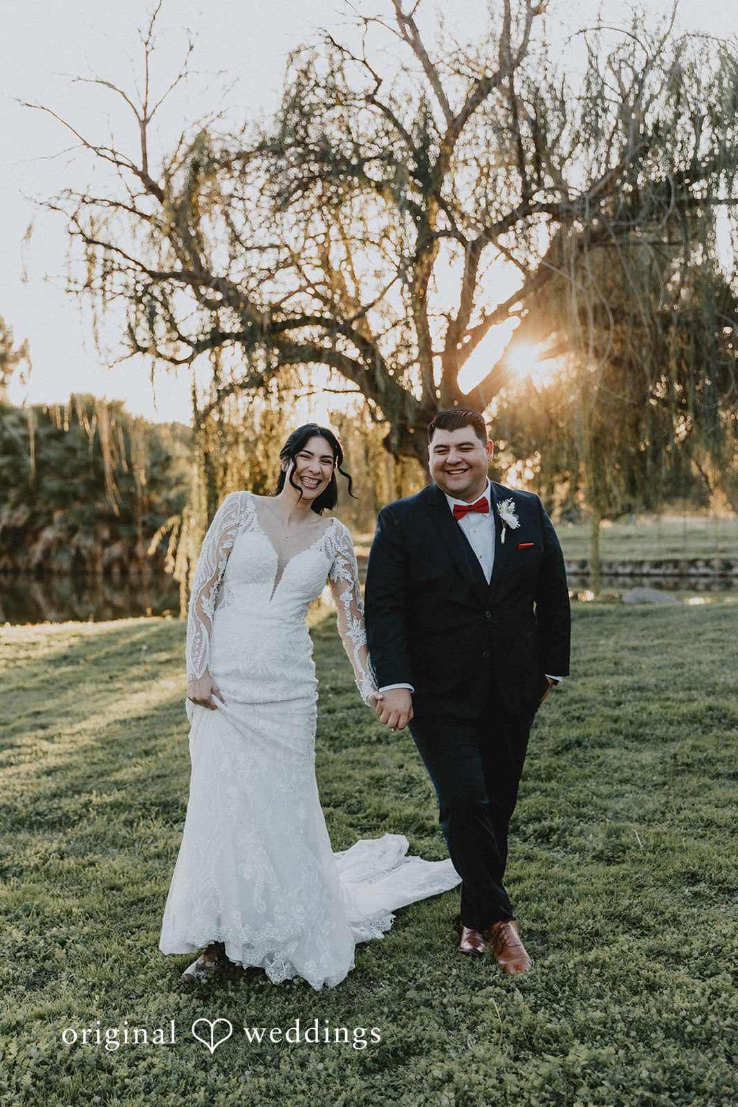 Beautiful couple showcasing their love
