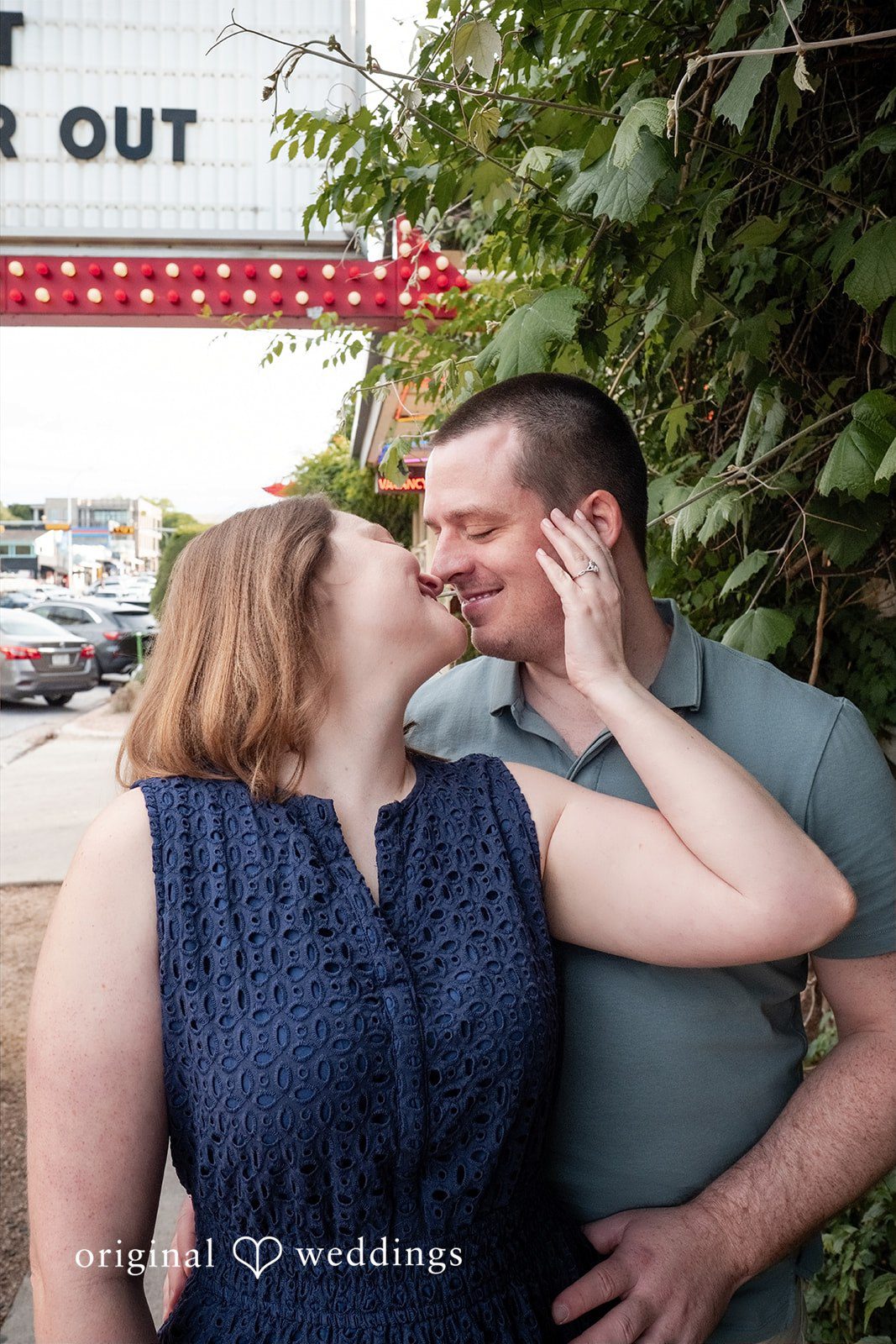Eric + Kimberly Romantic moment of the couple