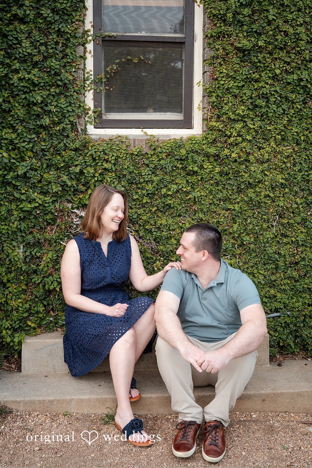 Eric + Kimberly Couple sharing an intimate moment together