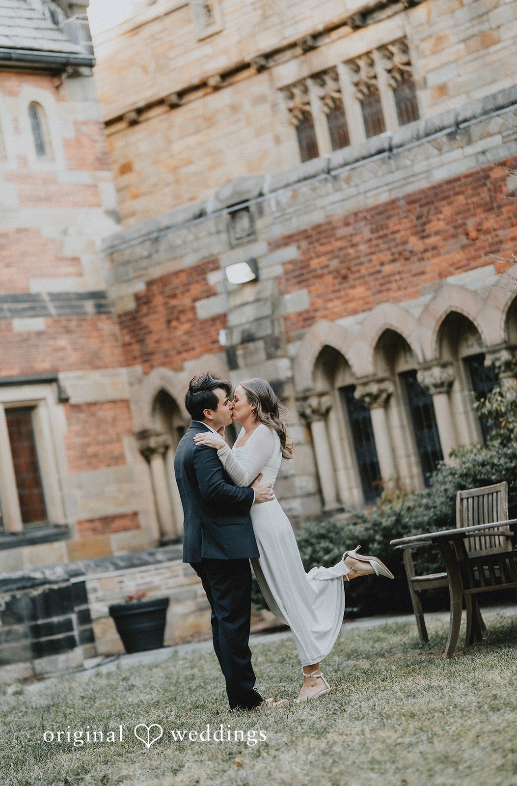 Sterling Library at Yale Engagement | Jacob & Tristan -