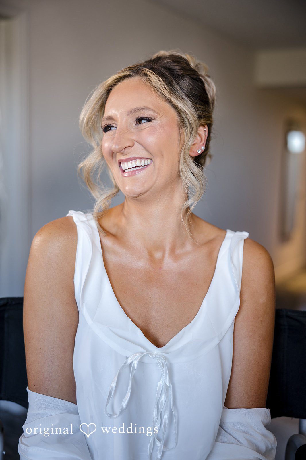 Laura + Nicholas Beautiful bride portrait at Stevens Estate at Osgood Hill