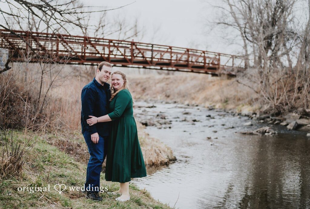Engagement photography session at Stone House by original weddings capturing true love of couple