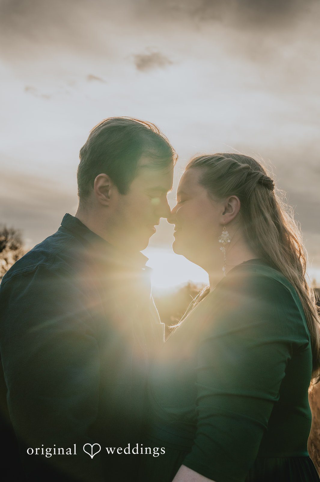 Engagement photography session at Stone House by original weddings capturing true love of couple