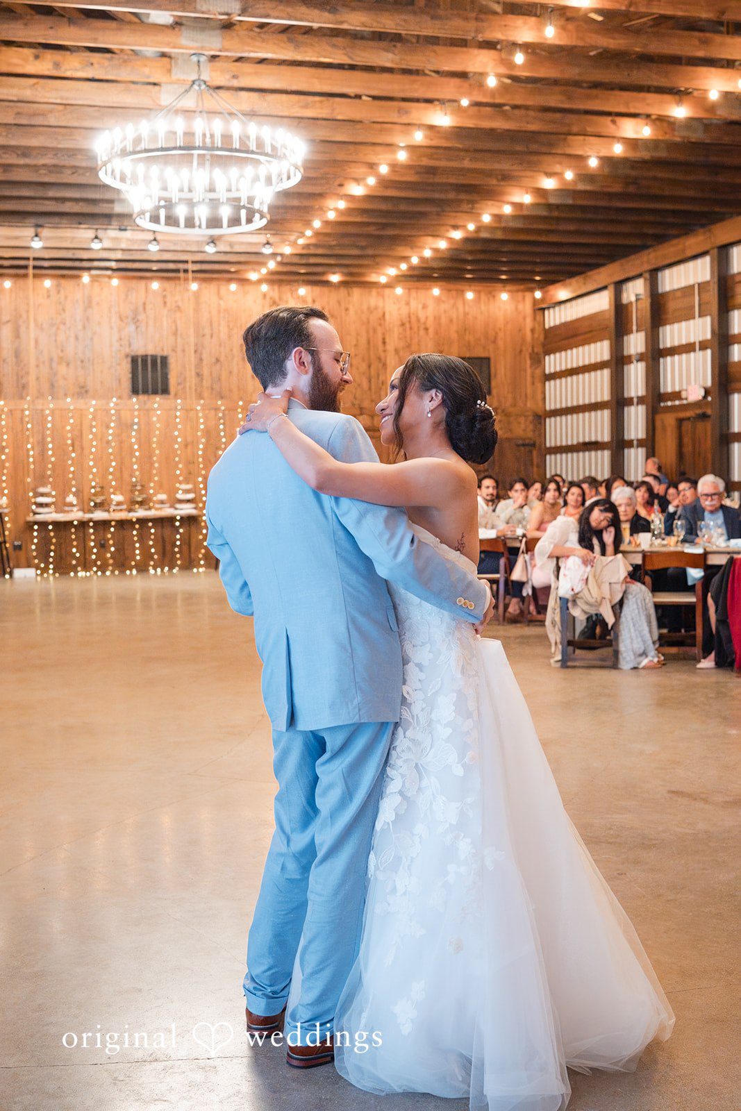 Dana + Daniel Romantic first dance between bride and groom