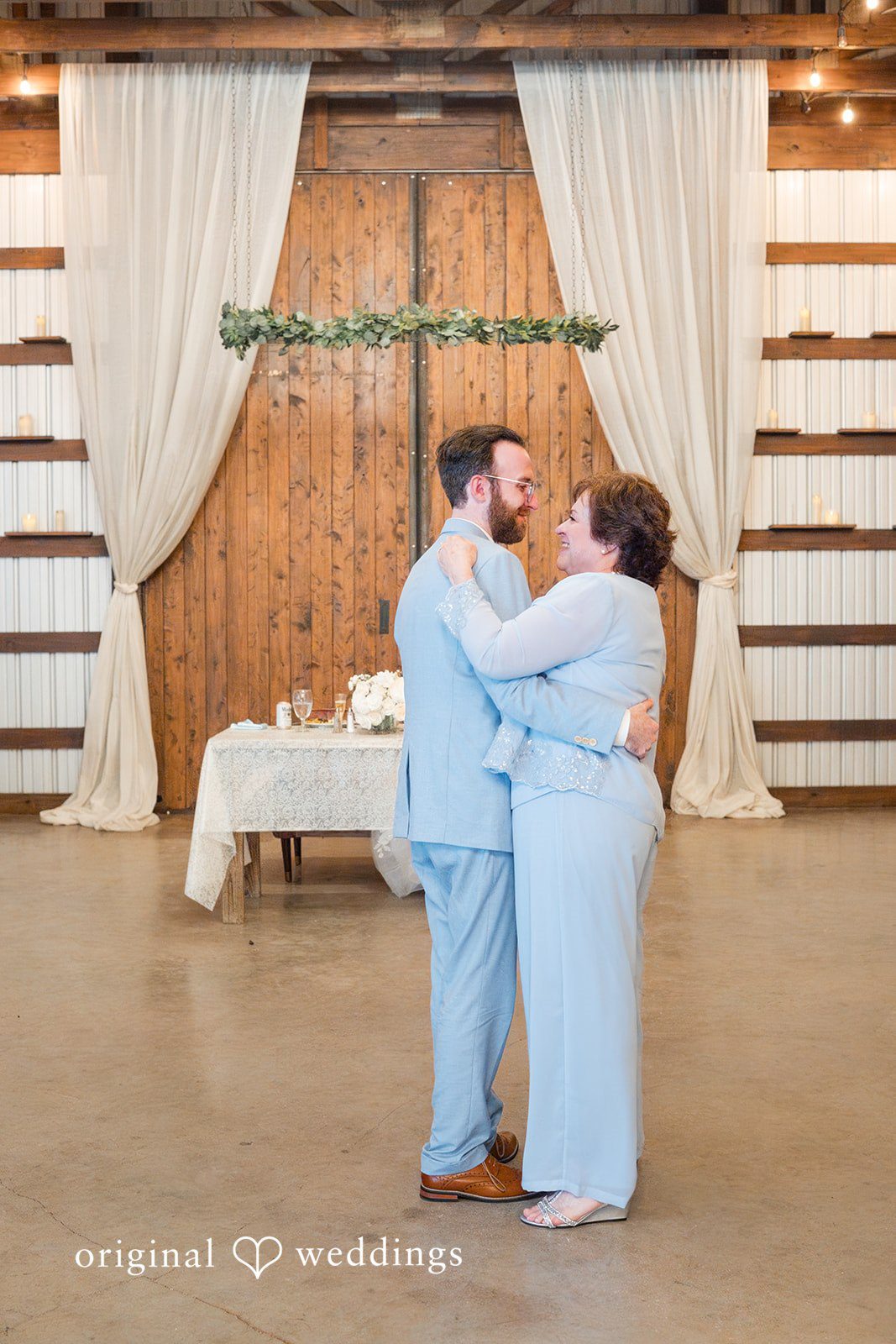 Dana + Daniel Groom dancing with his mother at the reception