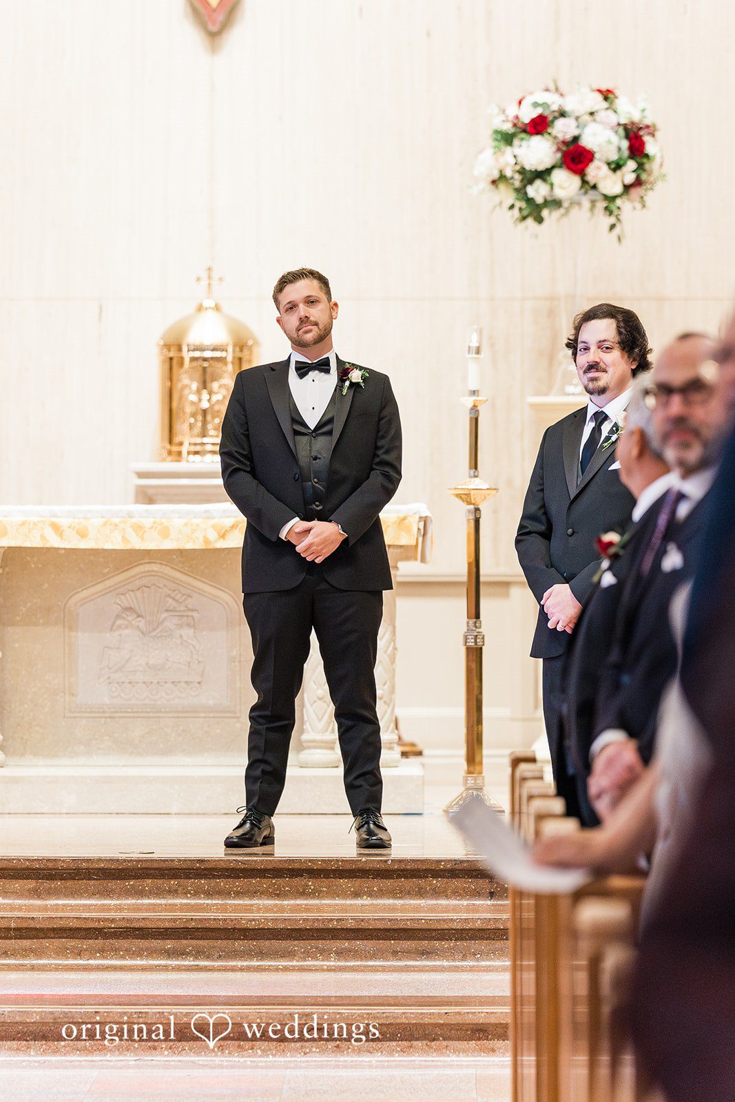 Groom looking at bride at The Carlisle Room