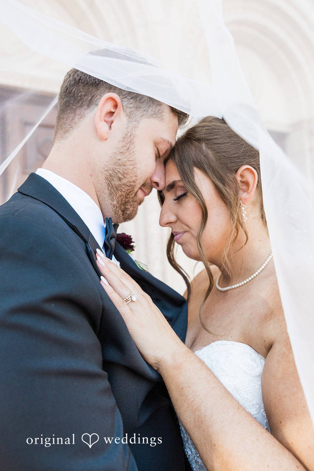 Romantic picture of the couple