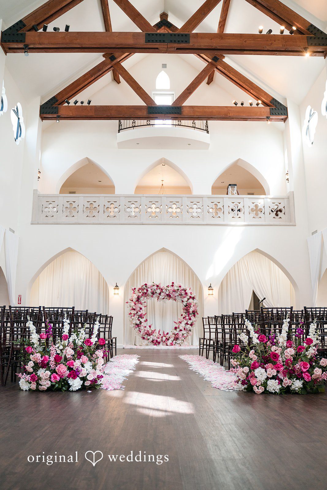 Elegant venue overview at The Castle at Rockwall