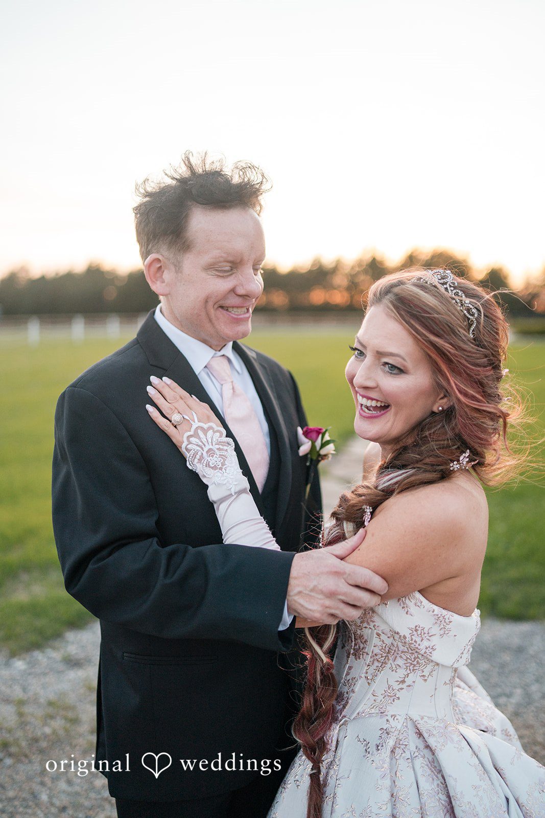 Stunning portrait of couple