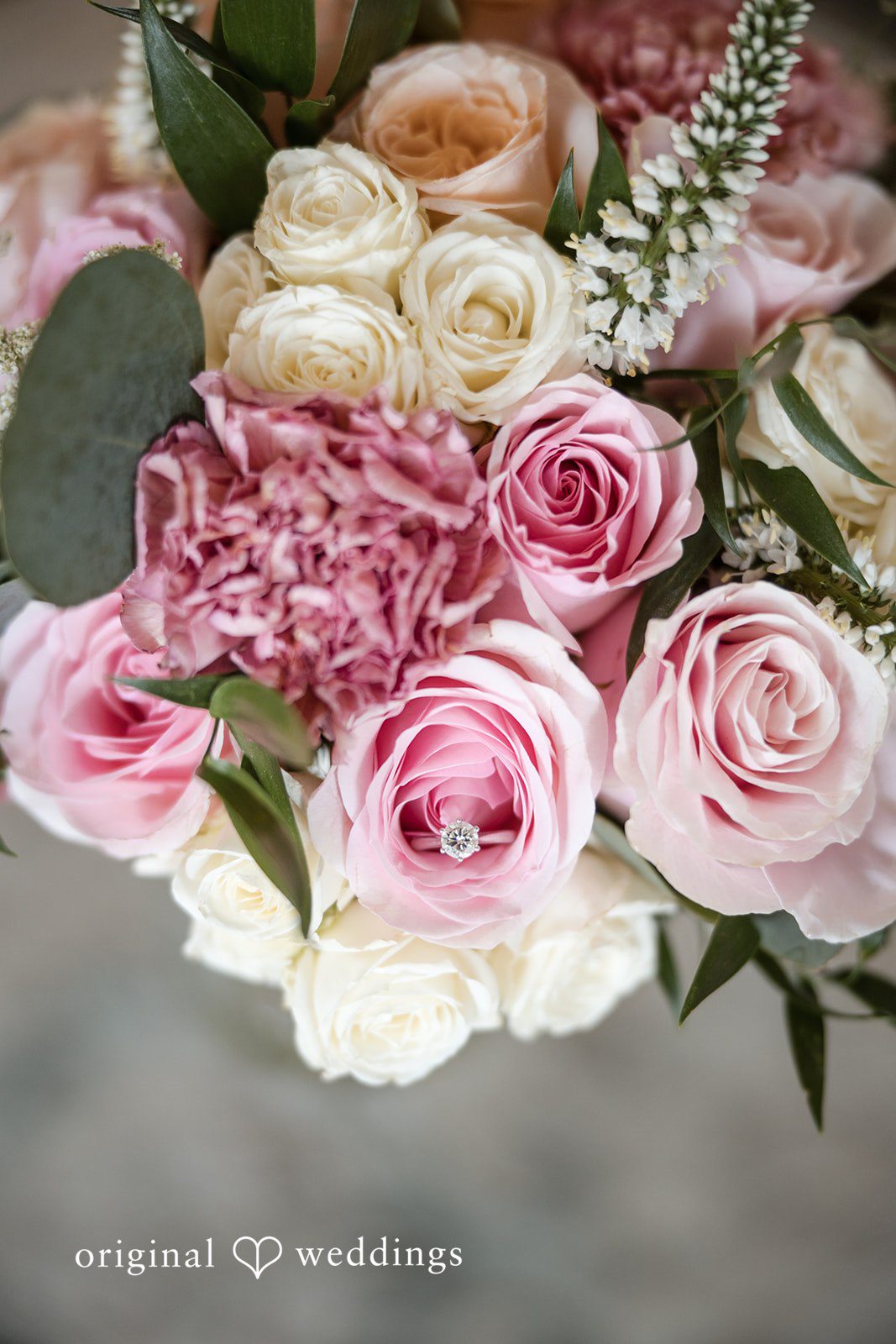 Anthony + Valen A shot of flower bouquet at The Gardenia