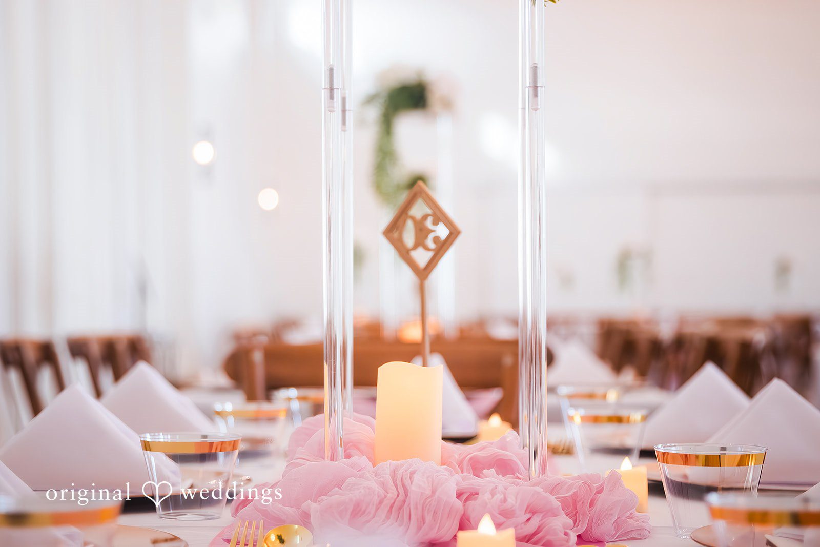 Anthony + Valen Decorated wedding table at The Gardenia