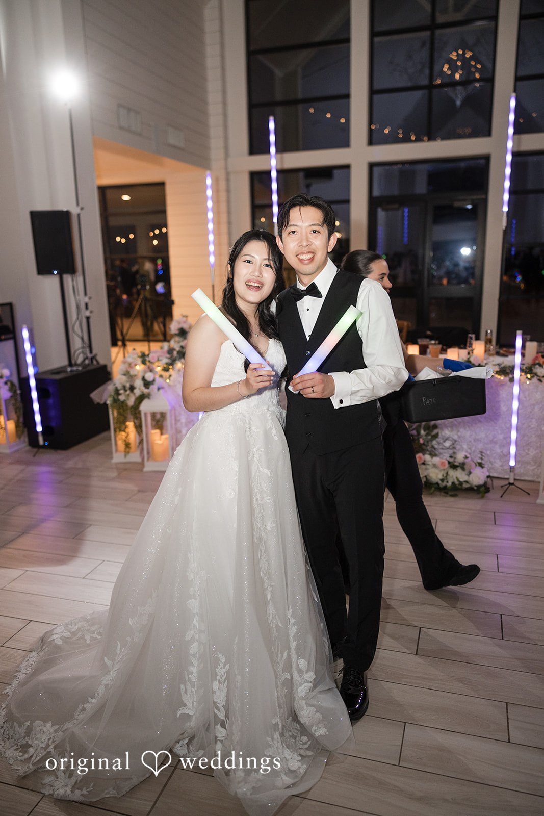 Anthony + Valen Bride and groom show casing their happiness and joy