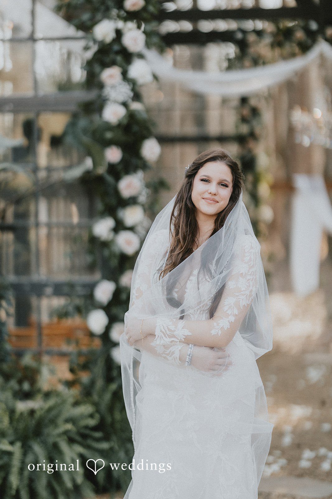 Stunning bridal beauty shot