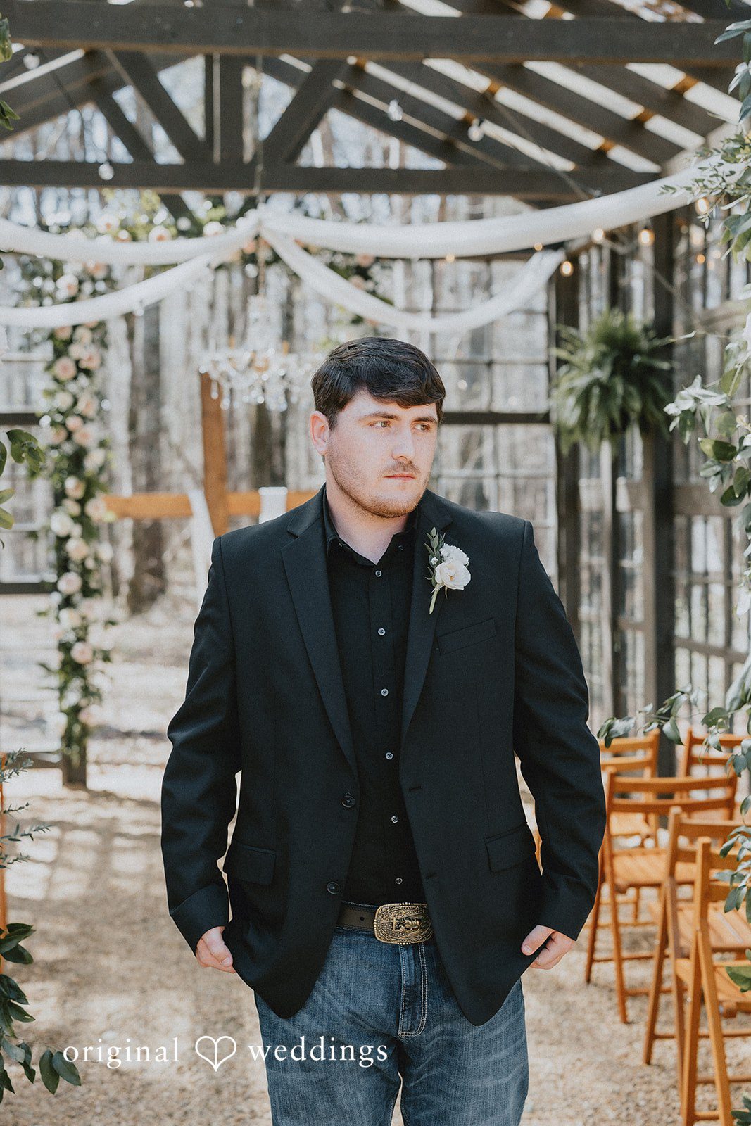 Stunning  picture of groom