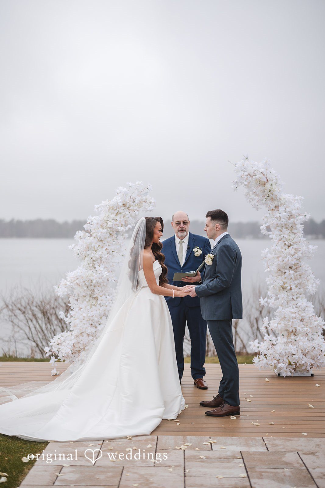 A portrait from the wedding ceremony