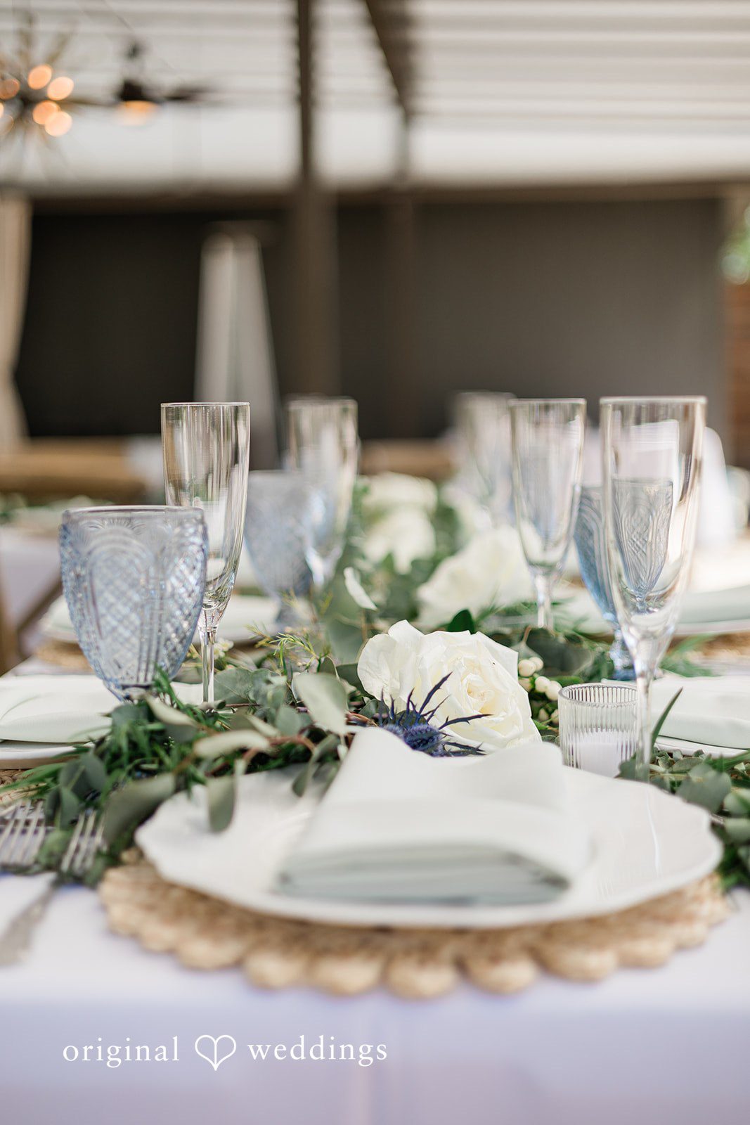 Lily + Robert The table details