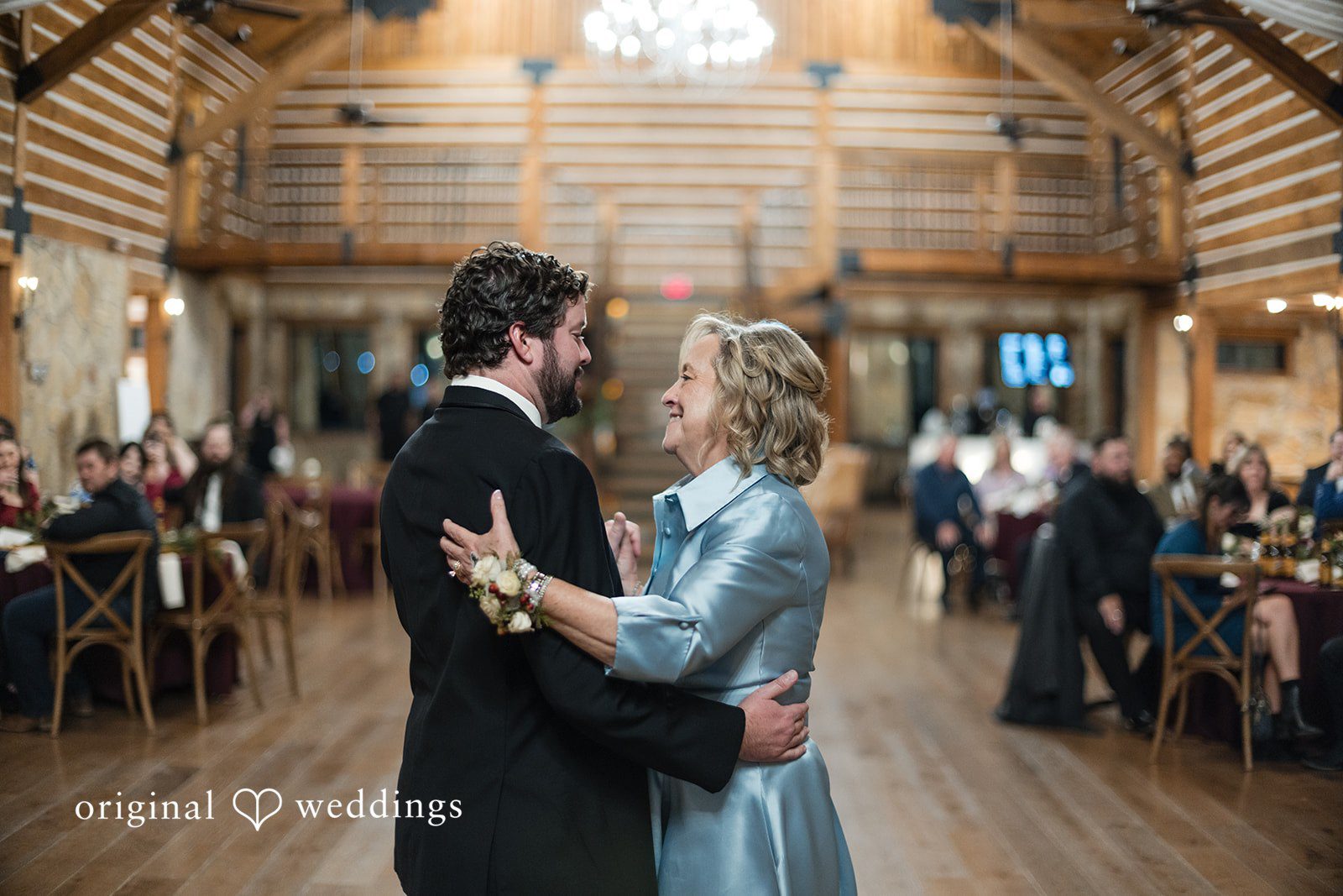 Parent dance during wedding reception