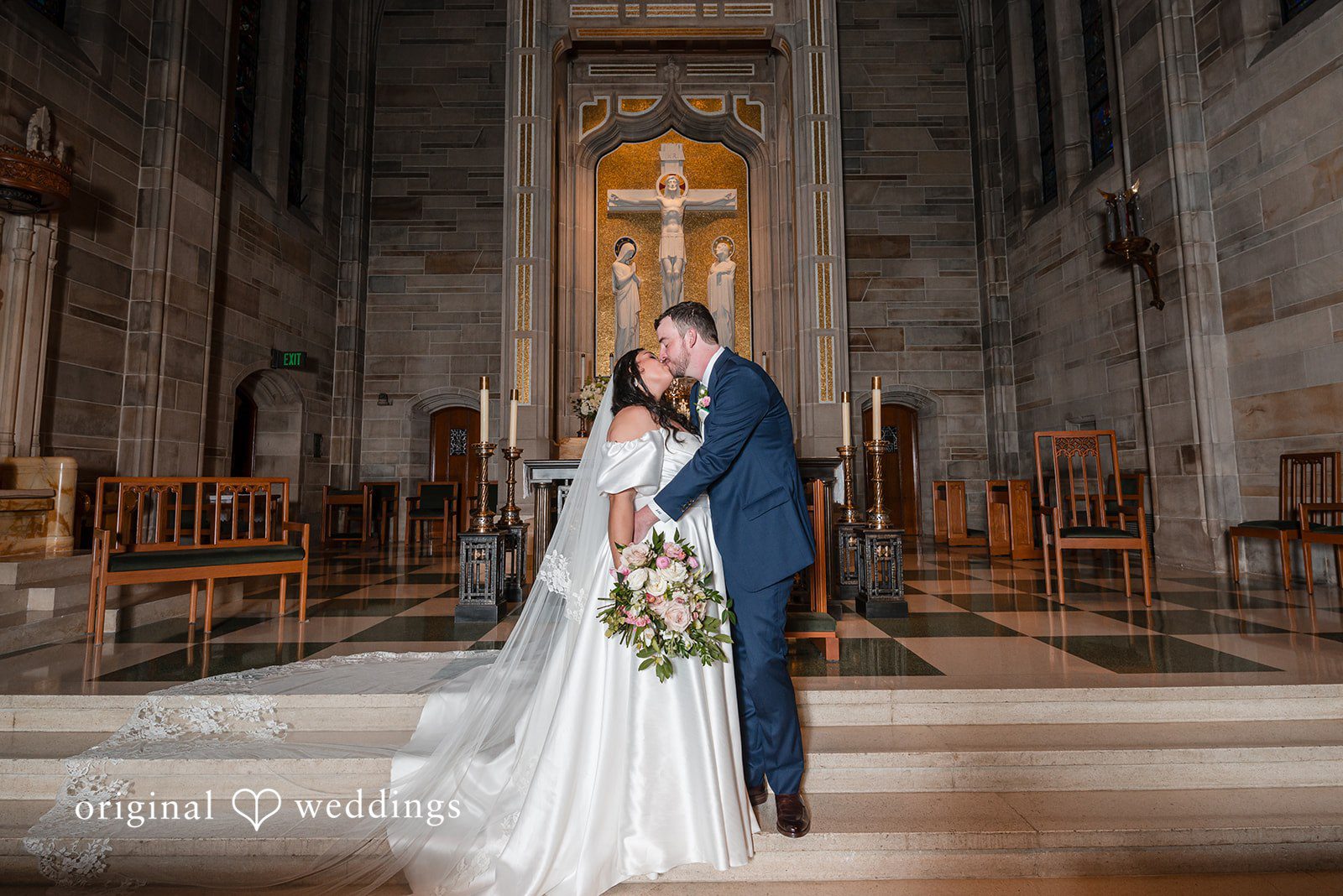 Paola + Jeremy Romantic indoor couple portrait captured by Atlanta Wedding Photographers