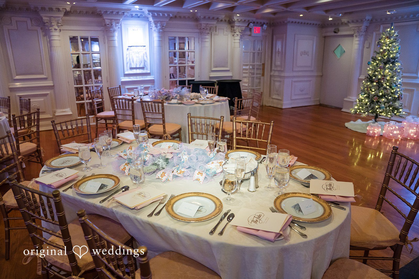 Michael + Shannon The Tides Estate wedding reception hall
