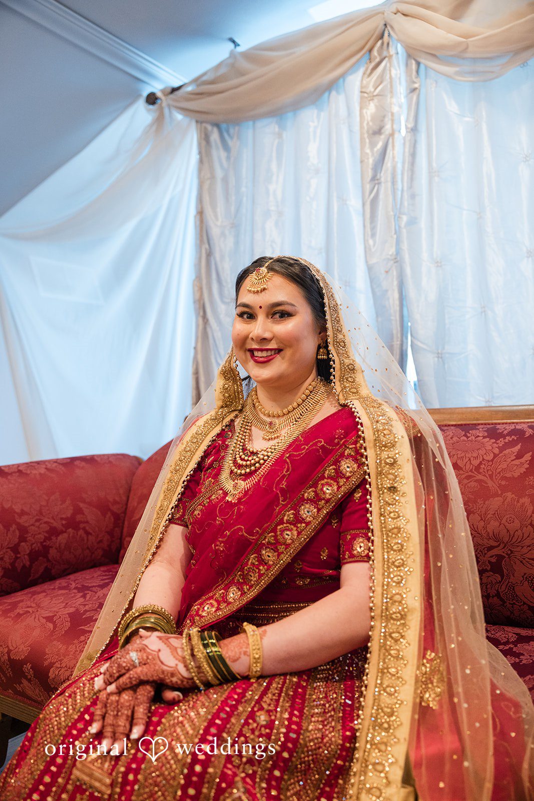 Taylor + Yash Lovely picture of bride