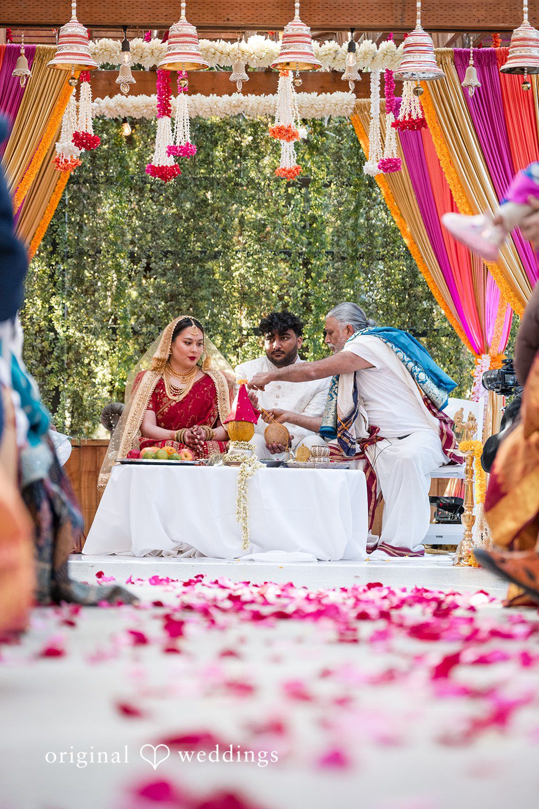 Taylor + Yash Indian style ceremony at The Troutdale House