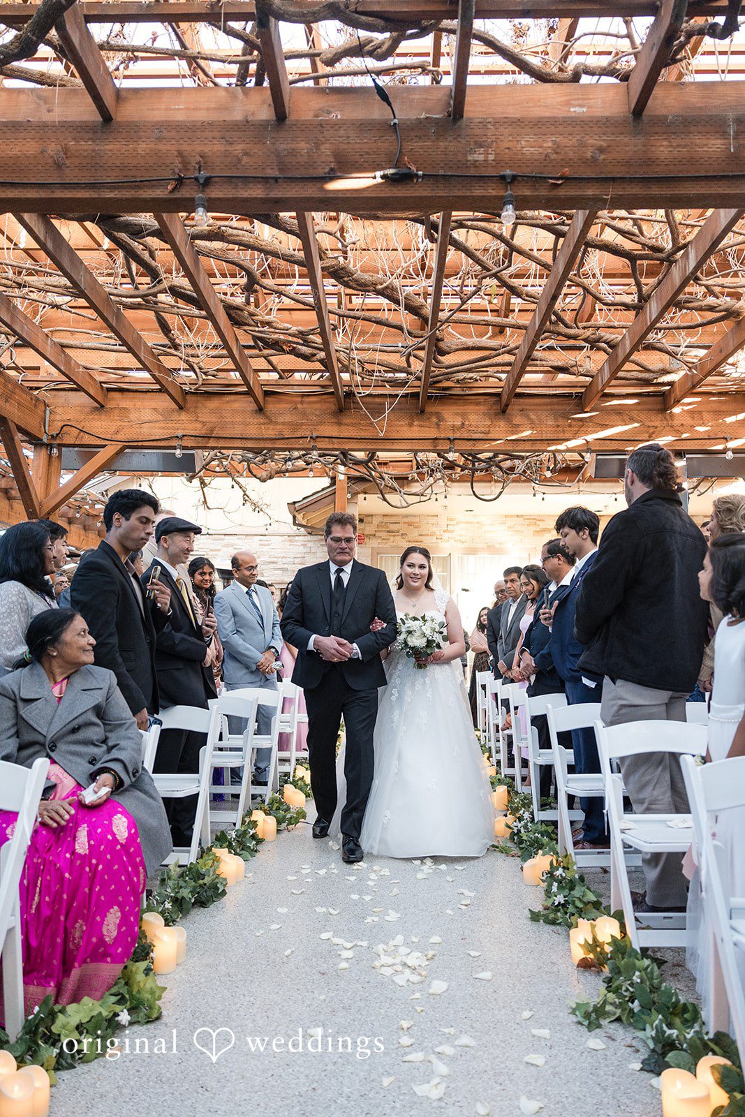 Ceremony moment at The Troutdale House