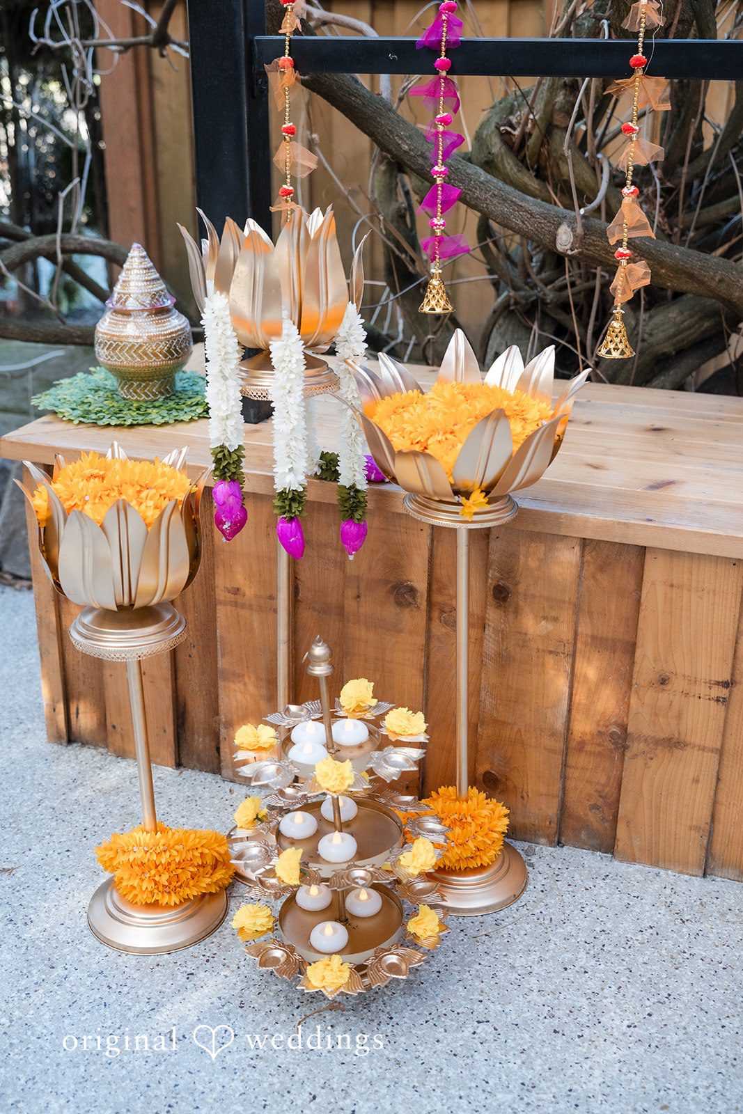 Taylor + Yash Indian style theme at The Troutdale House wedding