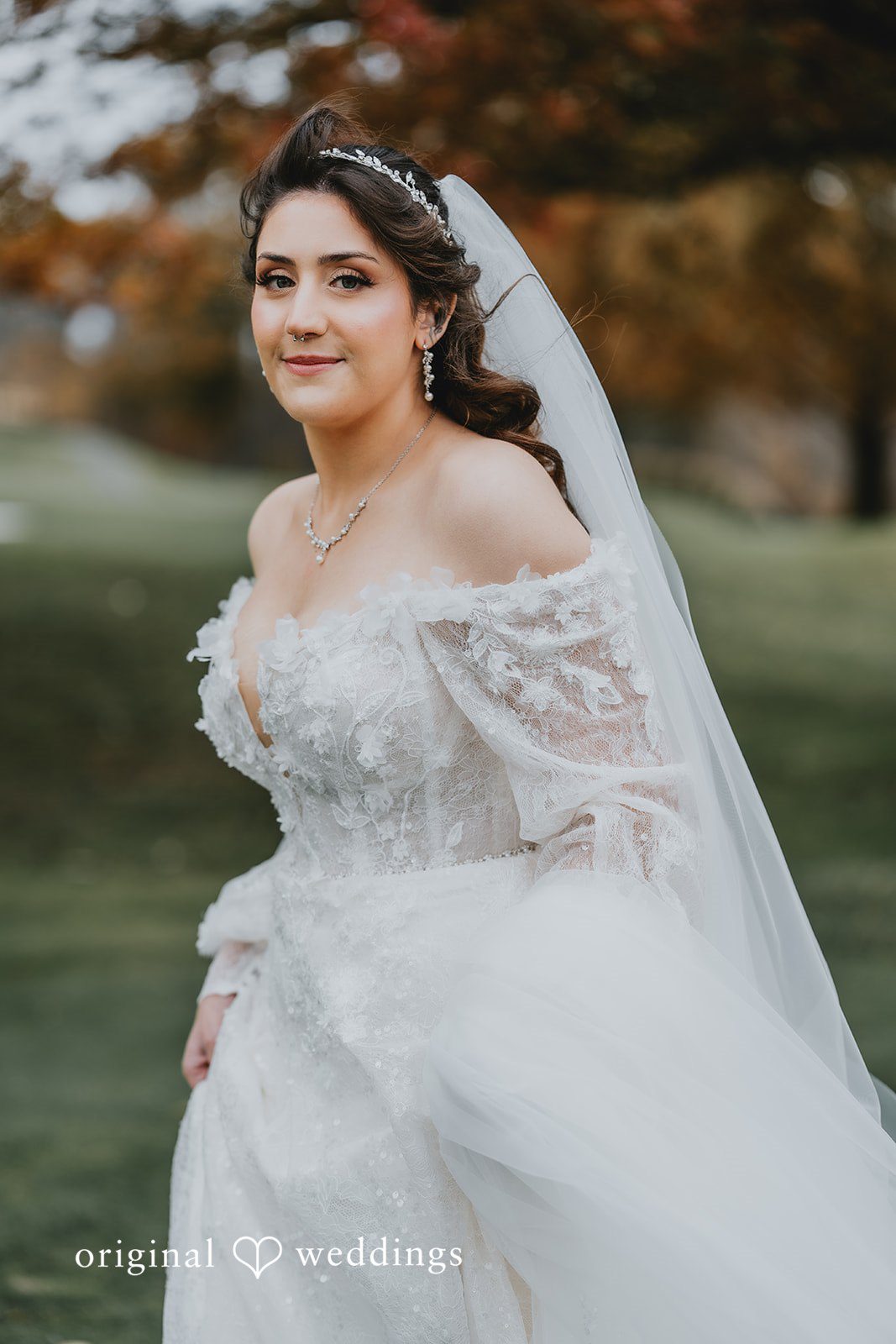 Stunning picture of bride
