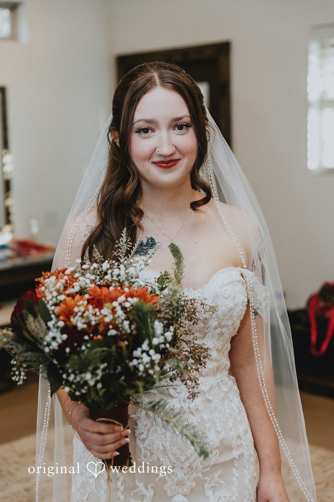 Bride portrait at Western Sky captured by San Antonio wedding photographers from Original Weddings