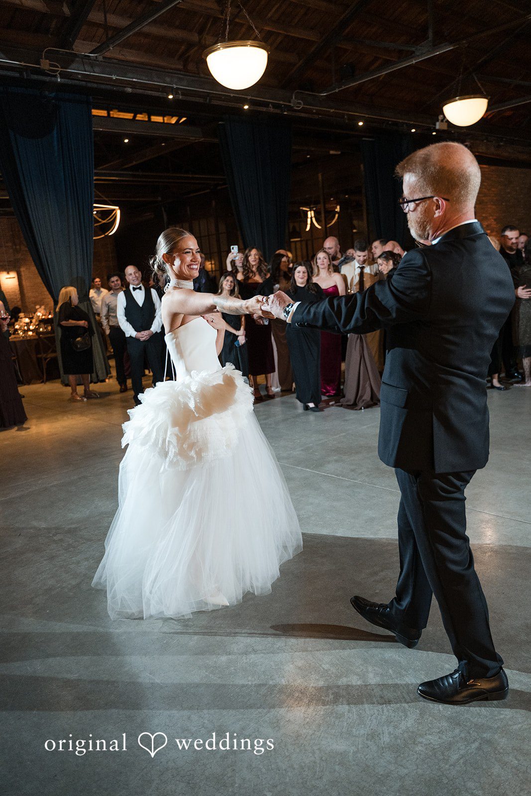 Erin + Zack The bride dances with her father