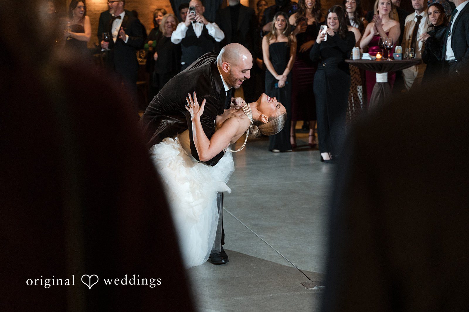 Erin + Zack The couple makes a romantic dance move