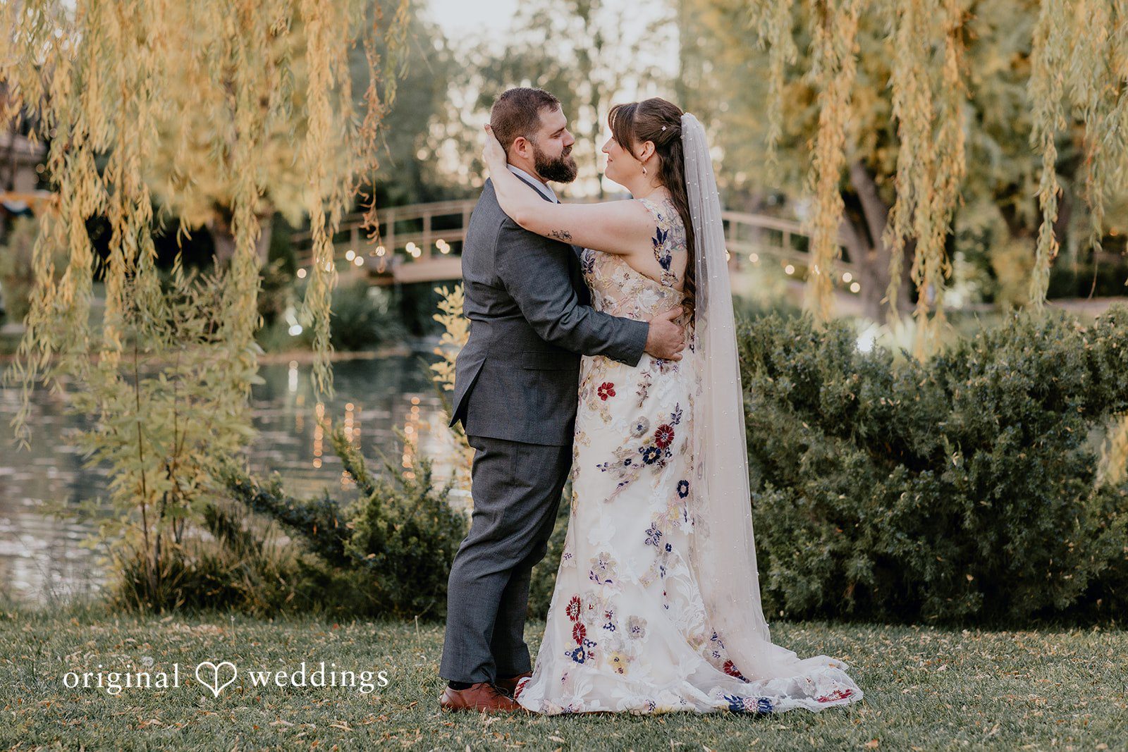 Beautiful emotional couple close-up shot at Windmill House