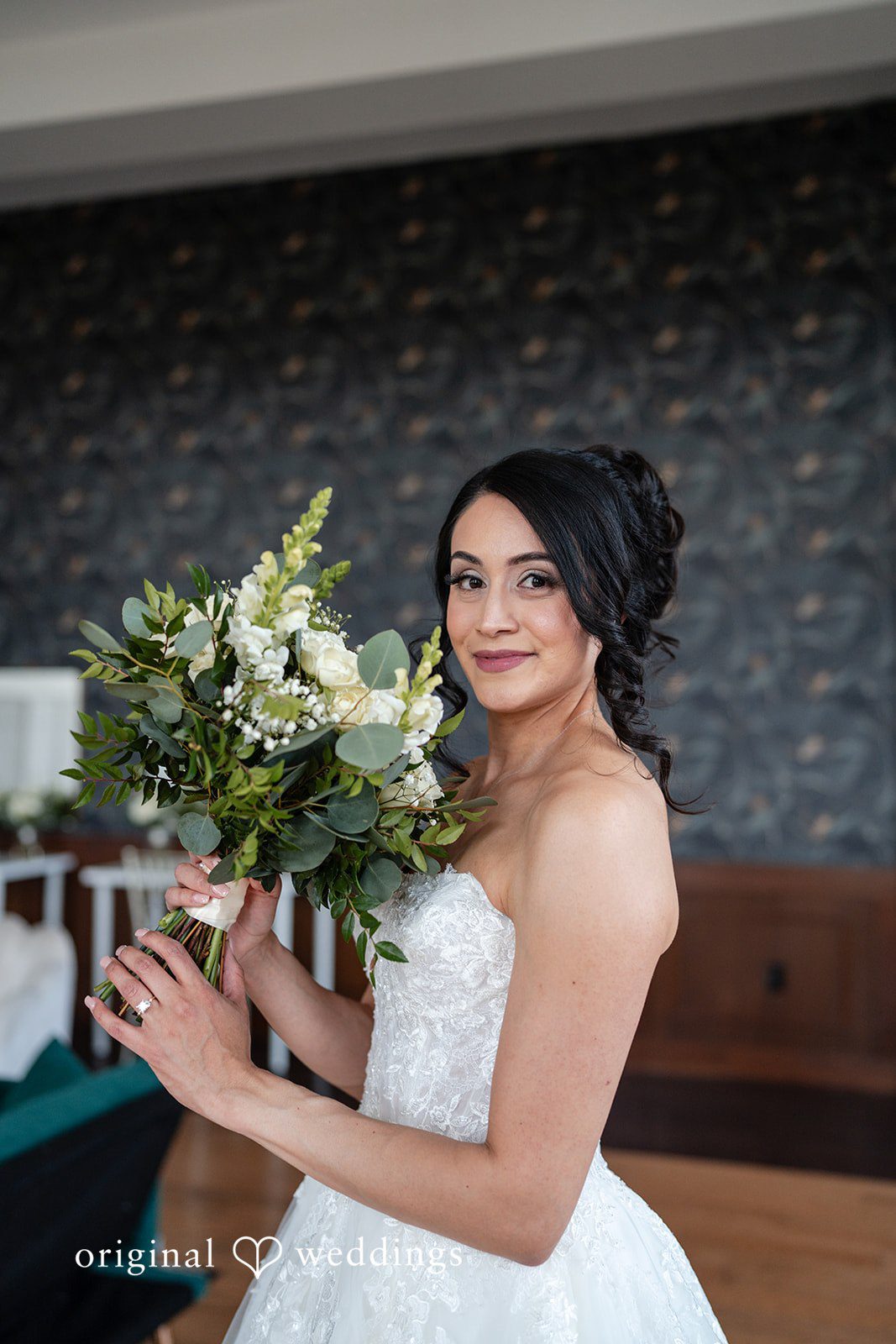 Emily + Miguel A stunning portrait of the bride