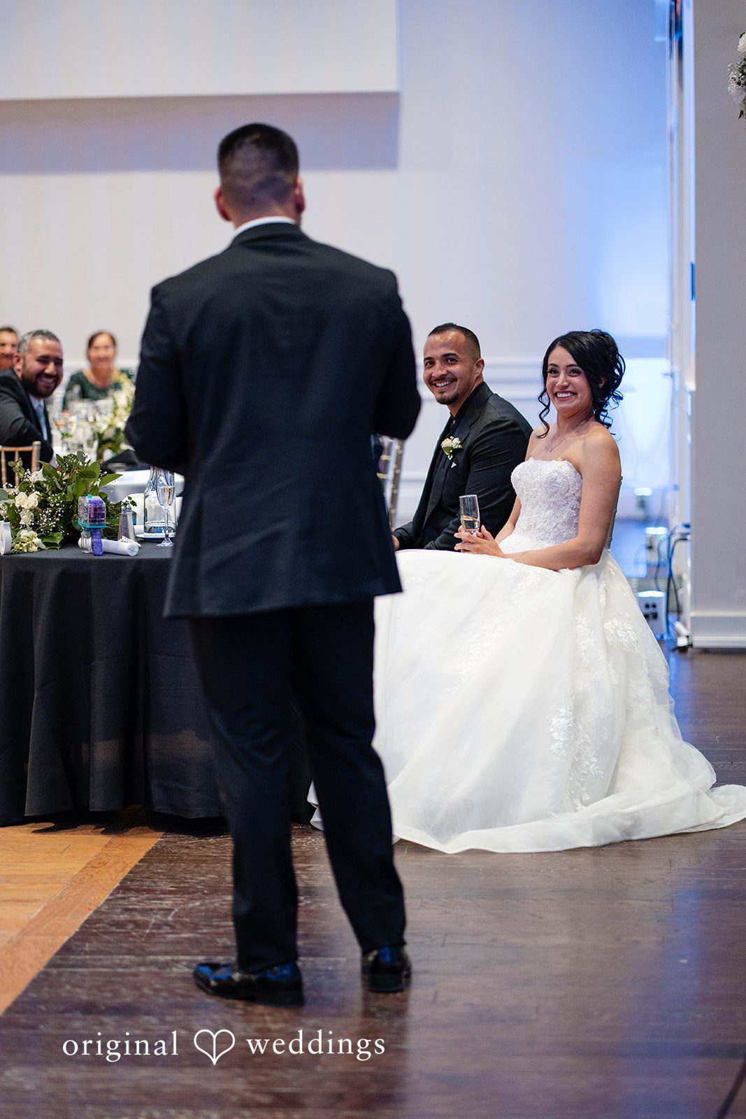 Emily + Miguel Moment from the wedding reception