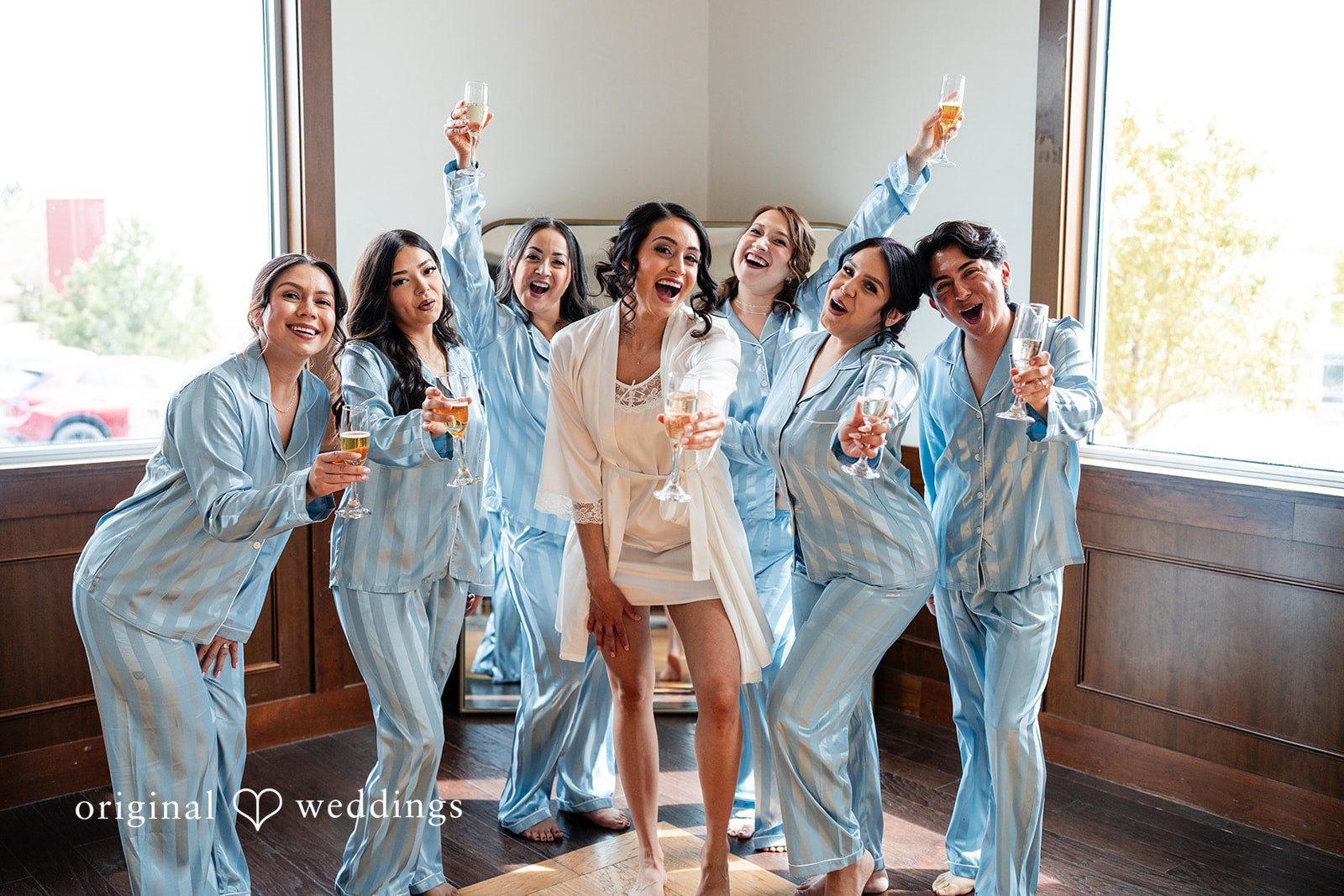 Emily + Miguel Our Denver wedding photographers captured a portrait from the bridal shower