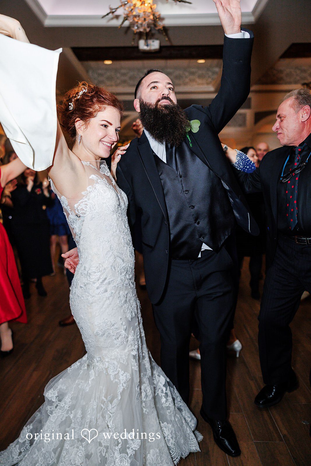 Beautiful wedding picture of couple photography at Bay Ridge Manor