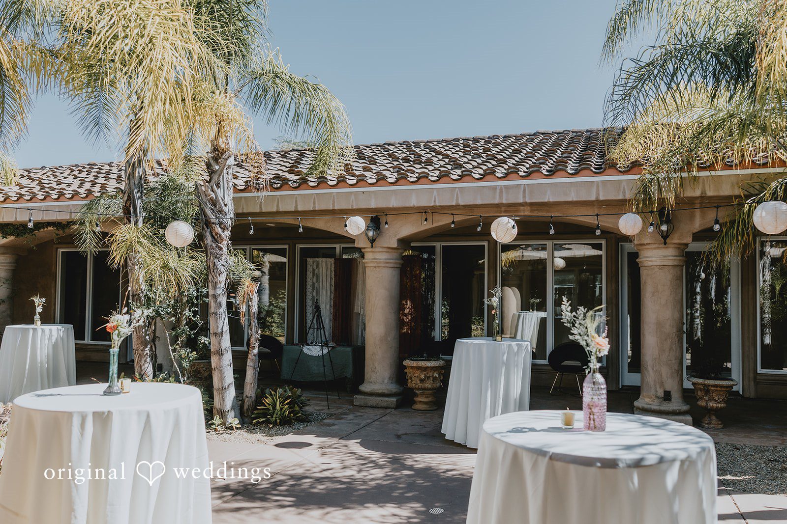 Wedding table setup captured by San Diego Wedding Photographers