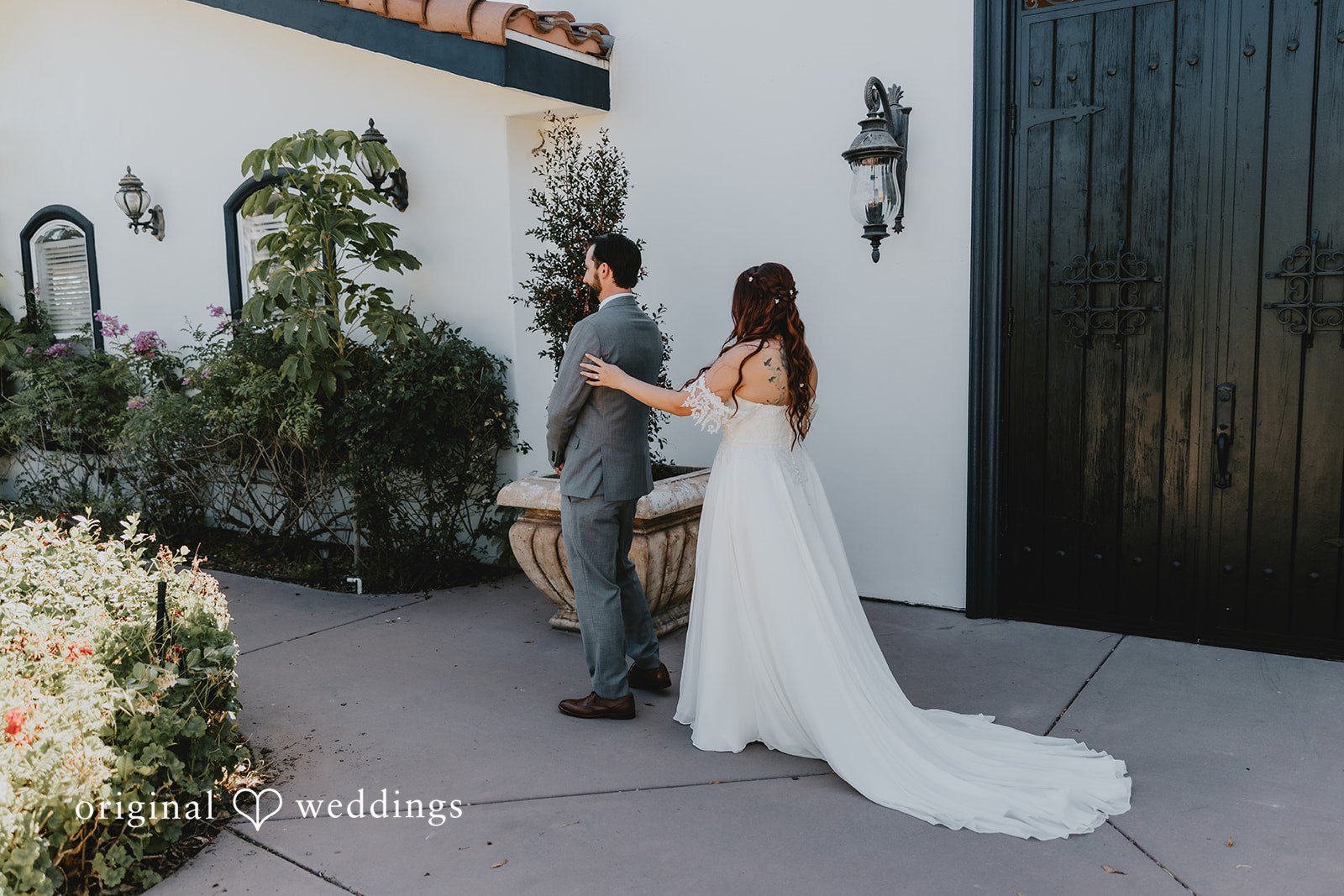 Beautiful wedding photography of couple