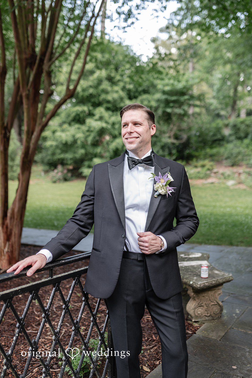 Groom portrait at Cator at Woolford