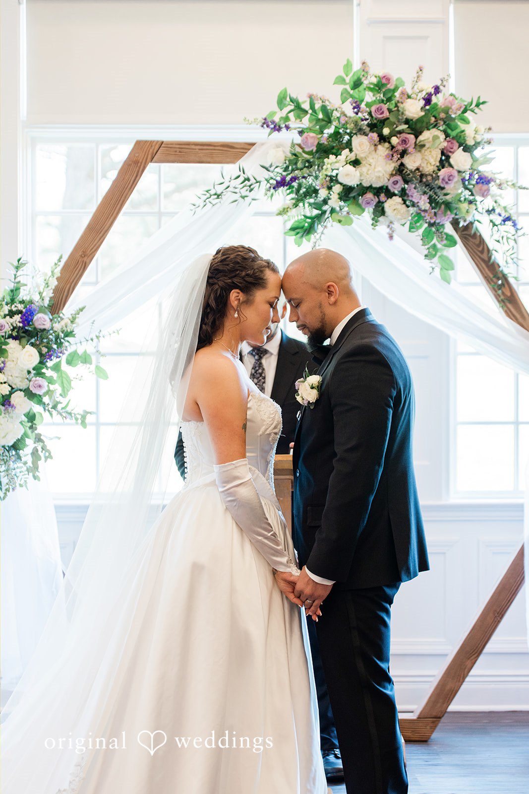 Kristen + Robert The bride and groom become one