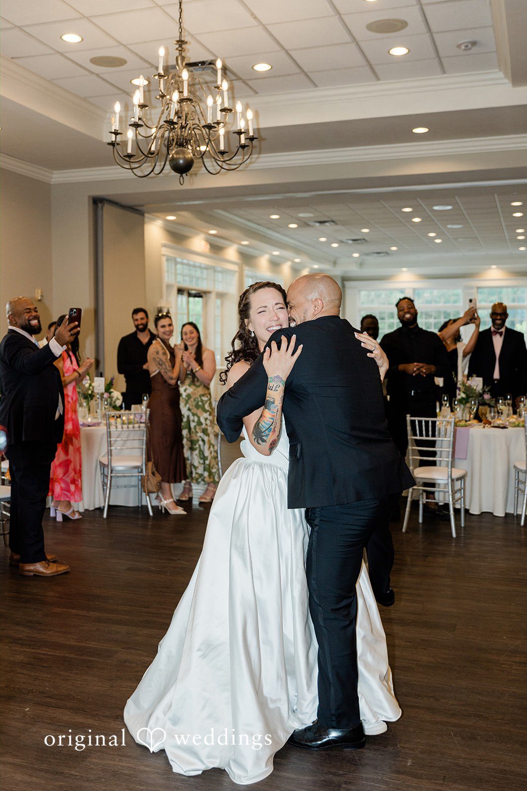 Kristen + Robert Beautiful moment at the wedding reception